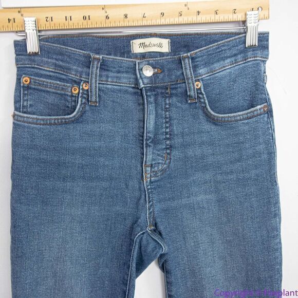 Madewell 9" Mid-Rise Skinny Jeans in Heathfield Wash, 25 - Picture 6 of 16